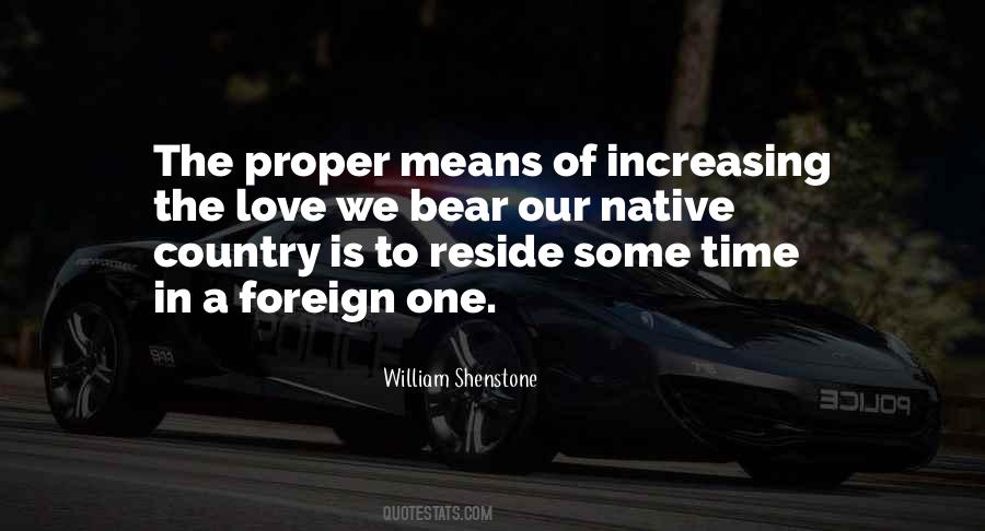 Quotes About Love Of Country #167517