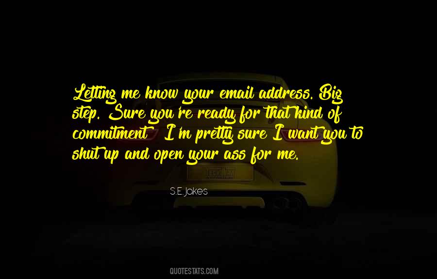 Quotes About Not Ready For Commitment #525799