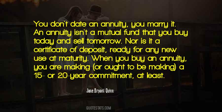 Quotes About Not Ready For Commitment #902813