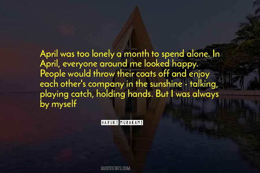 Quotes About The Month Of April #1579124