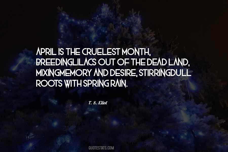 Quotes About The Month Of April #808881