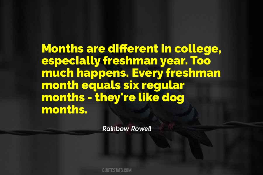 Quotes About Freshman #626337