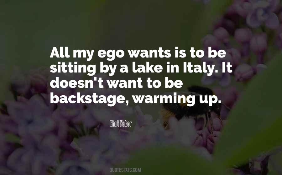 Quotes About Warming Up #1281235