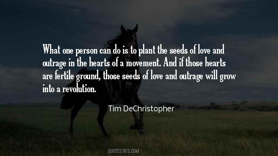 Quotes About Seeds And Love #243695