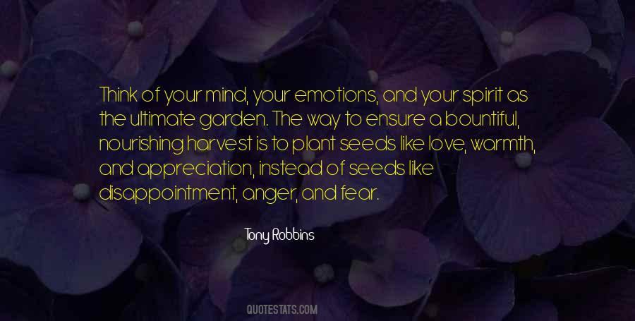 Quotes About Seeds And Love #35534