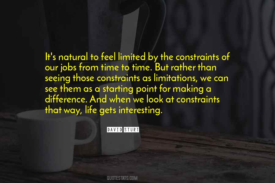 Limitations In Your Life Quotes #735183