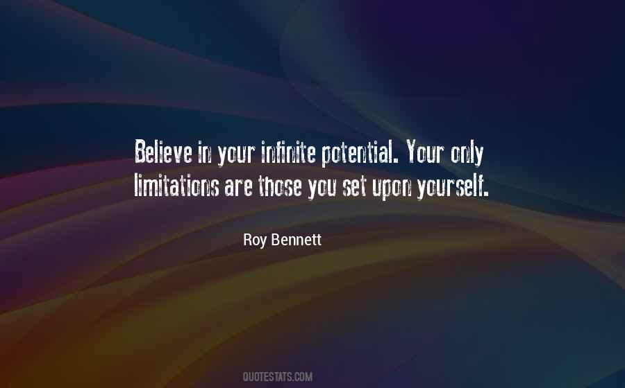 Limitations In Your Life Quotes #839144