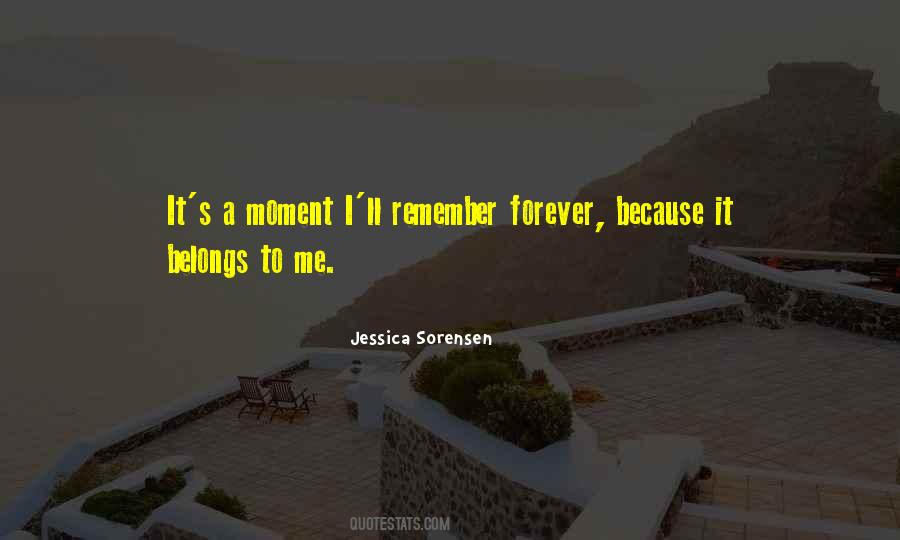 Quotes About A Moment To Remember #161119