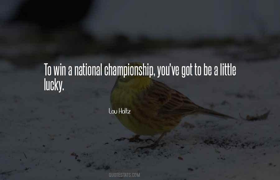 Got Lucky Quotes #116046