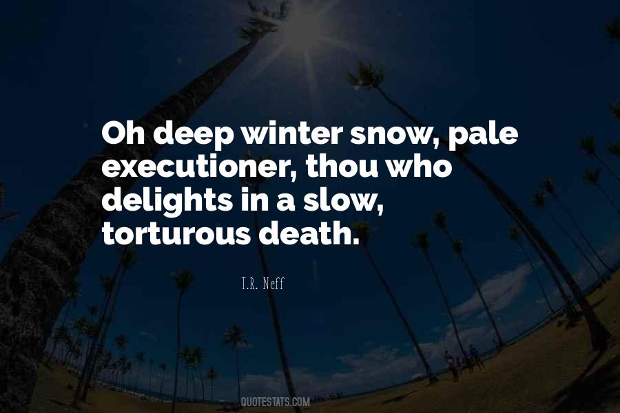 Quotes About Winter Snow #171824