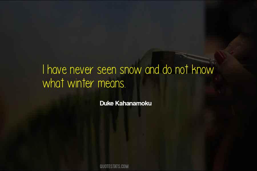 Quotes About Winter Snow #214921