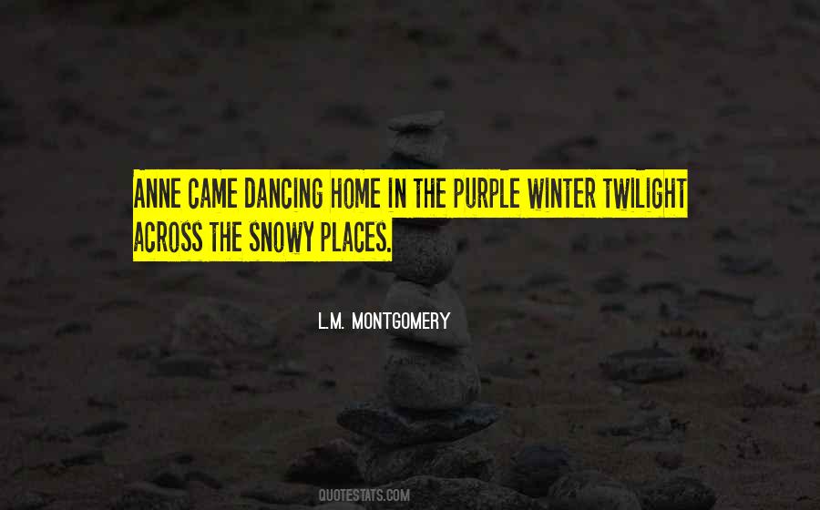 Quotes About Winter Snow #67975