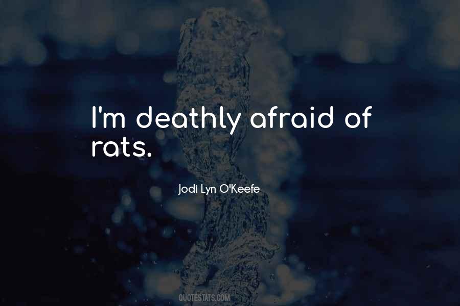 Quotes About Rats #1668874