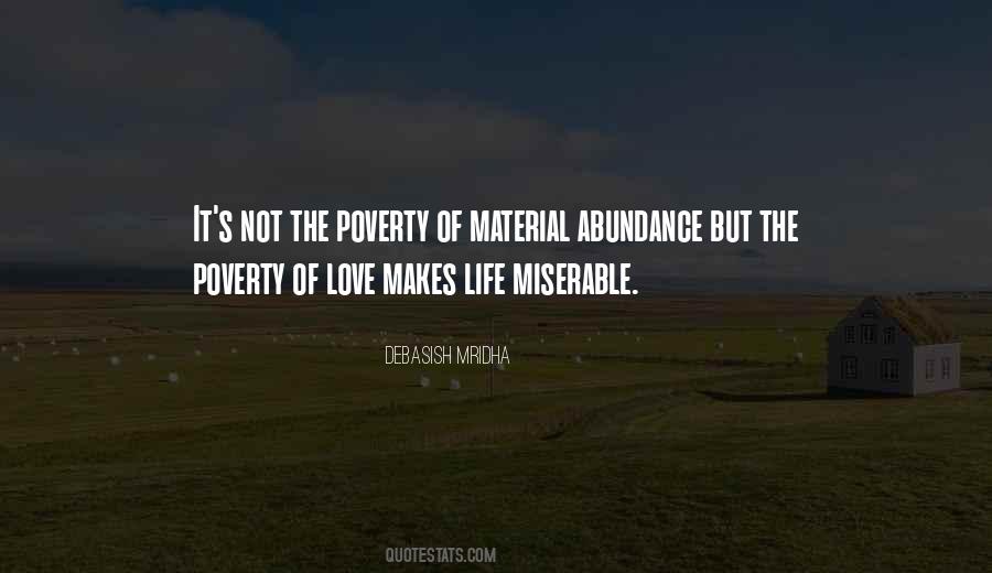 Quotes About Poverty And Happiness #1516637