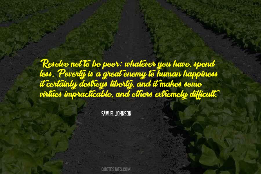 Quotes About Poverty And Happiness #856078