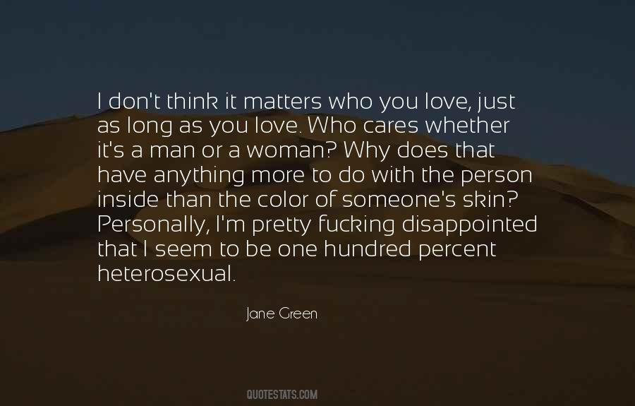 Quotes About Person Who Cares #1852503