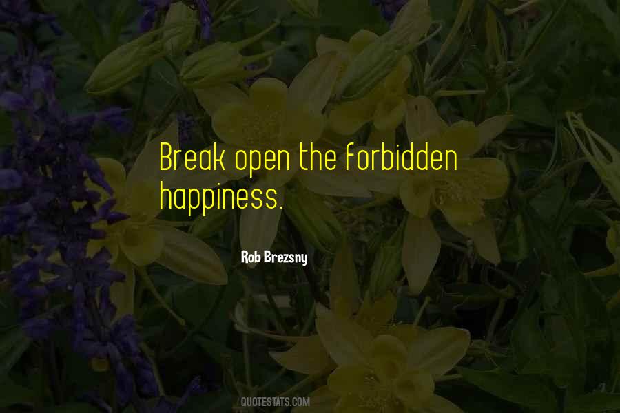Quotes About Forbidden Happiness #1583674