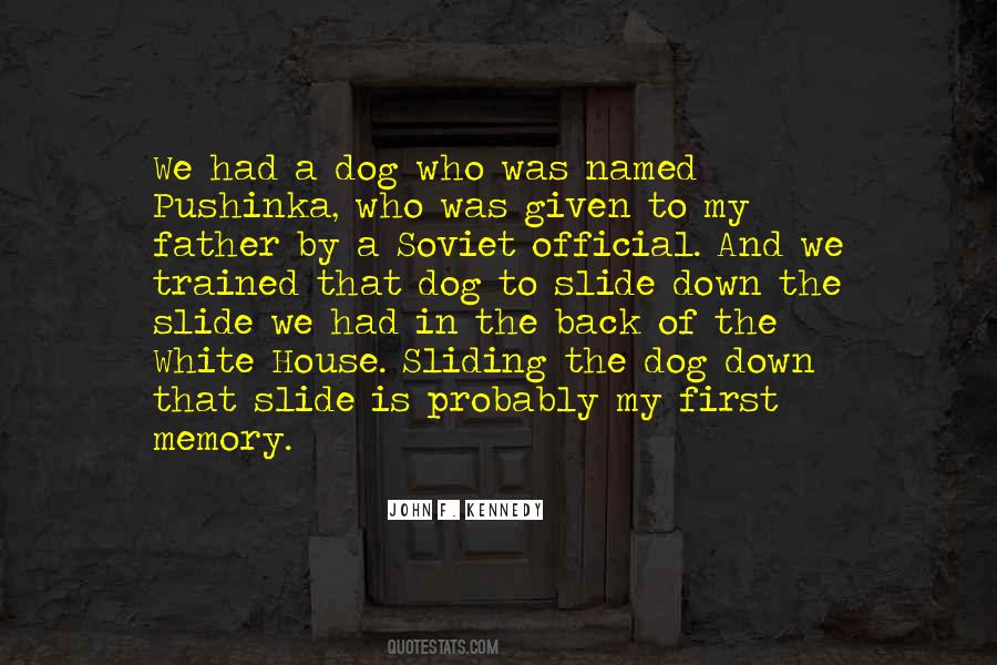 Quotes About Your First Dog #998929