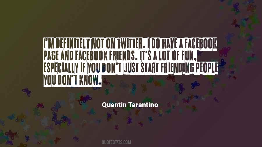 Friending People Quotes #51615