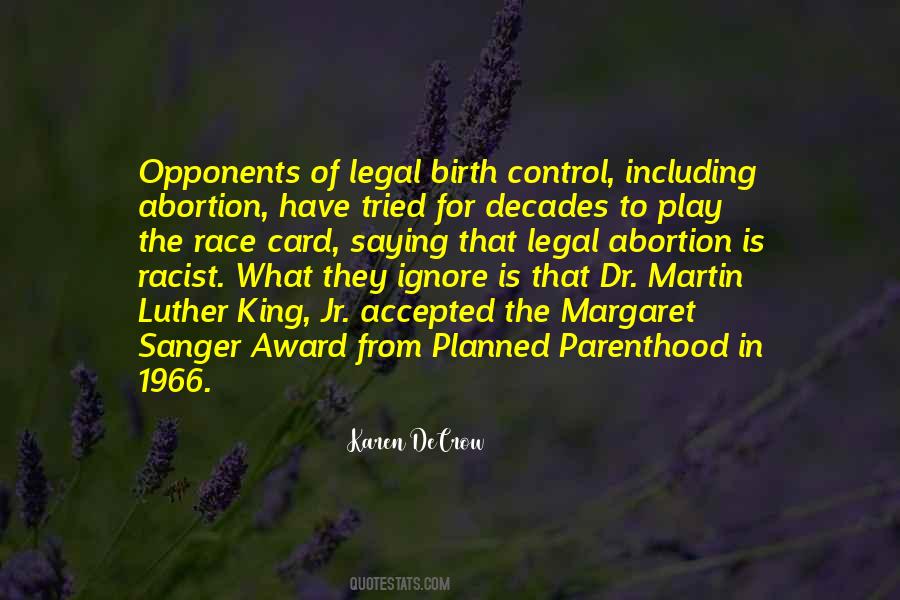 Quotes About Race Card #1759521