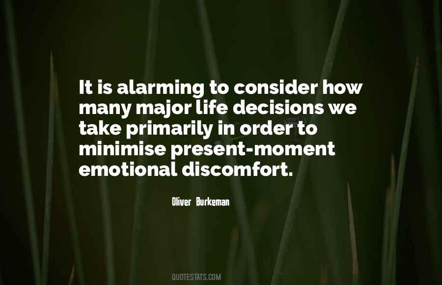 Quotes About Major Life Decisions #1681780