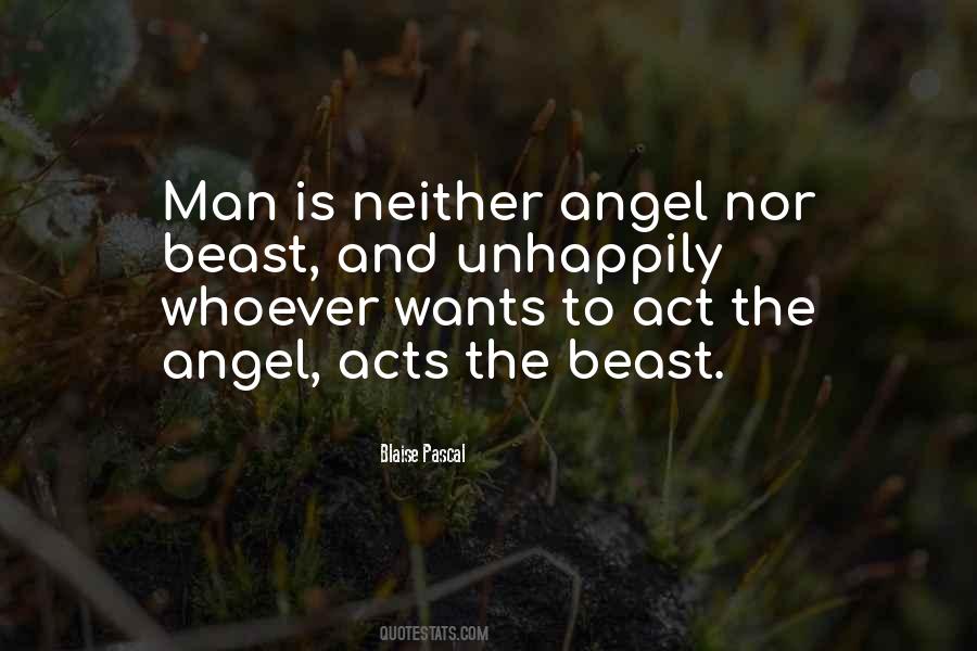 Quotes About Man And Beast #1331479