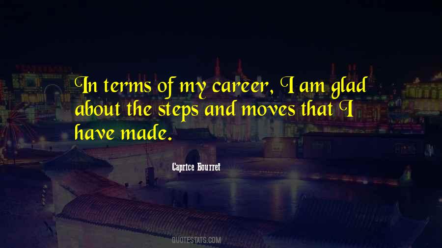 Quotes About Career Moves #336682