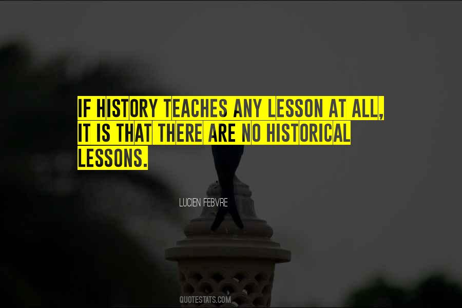 History Lessons Quotes #834844