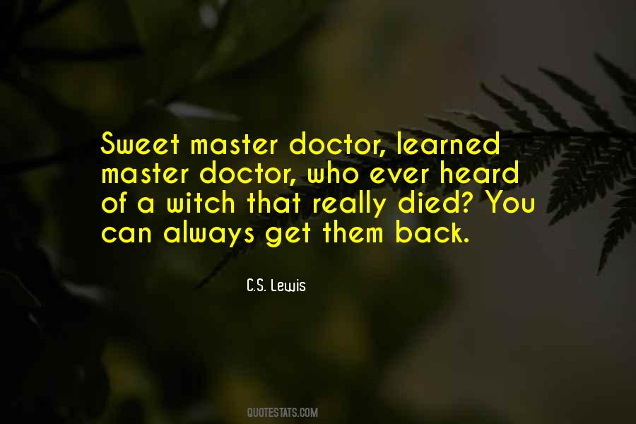 Master Doctor Who Quotes #40319