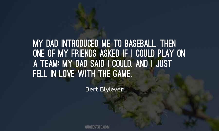 Quotes About Dad And Baseball #1781643