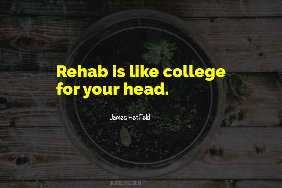 Quotes About Rehab #975643
