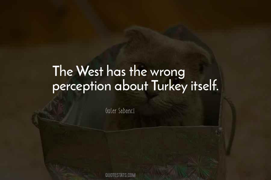 Wrong Perception Quotes #1346738