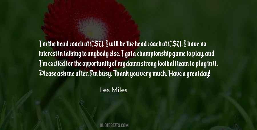 Quotes About Lsu Football #248932