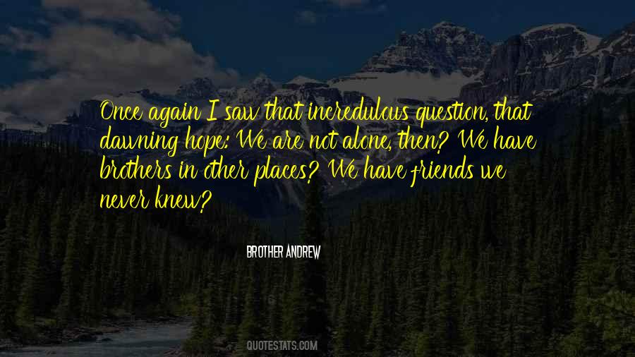 Quotes About Other Places #1726876