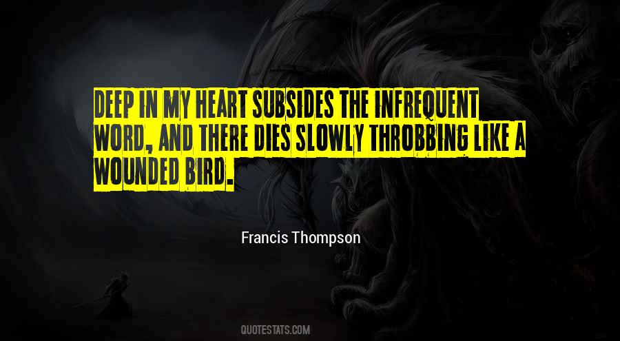 Quotes About Throbbing Heart #422837