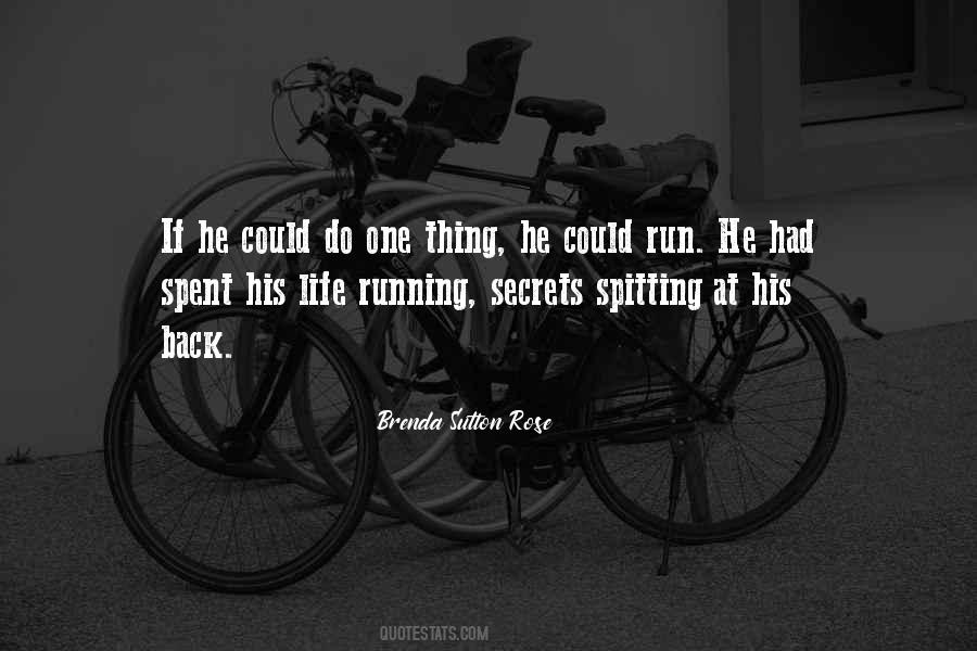 Quotes About Life Running #1411087