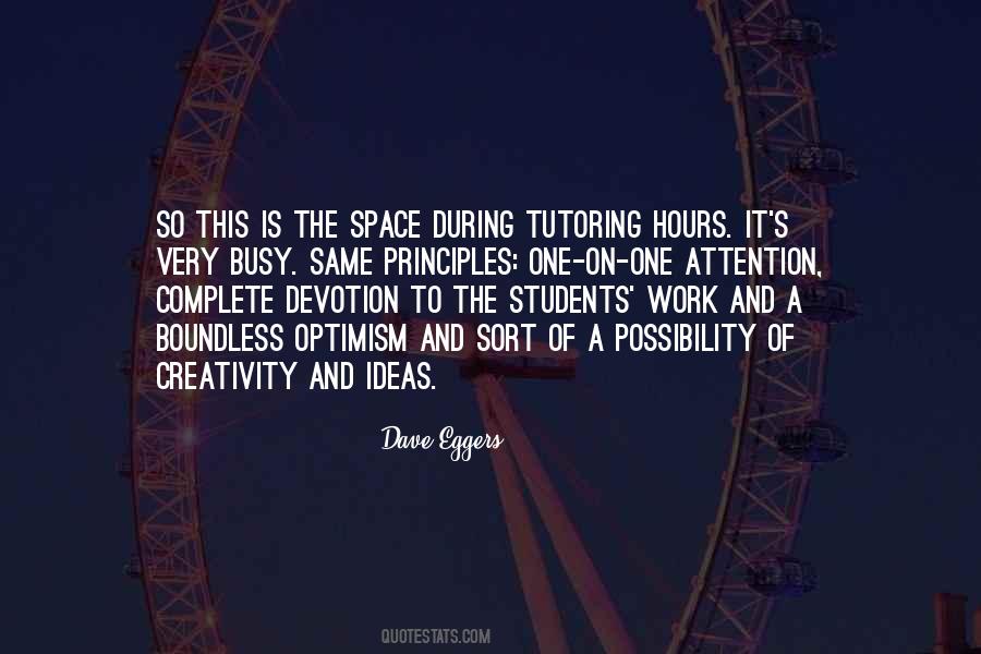 Creativity Space Quotes #1863455