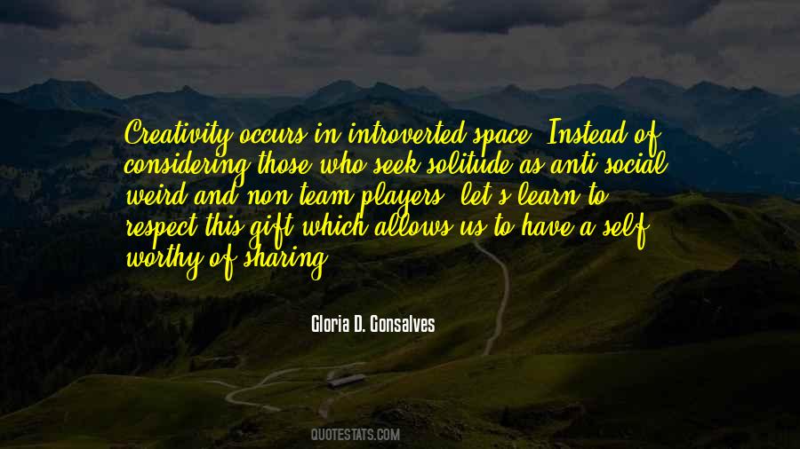 Creativity Space Quotes #927726