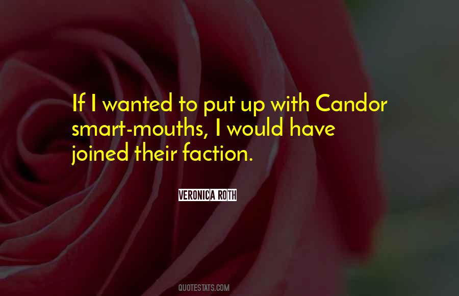 Quotes About Candor #1049573