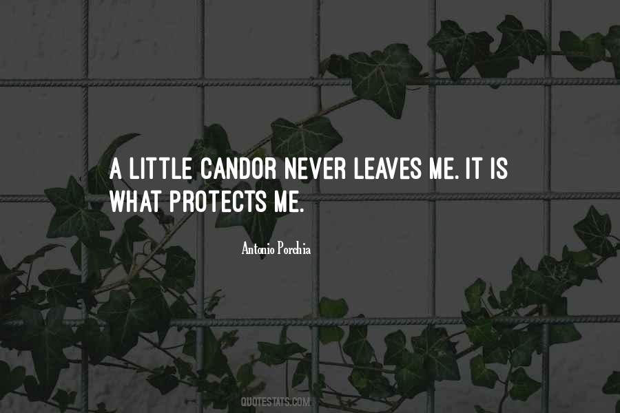 Quotes About Candor #848470