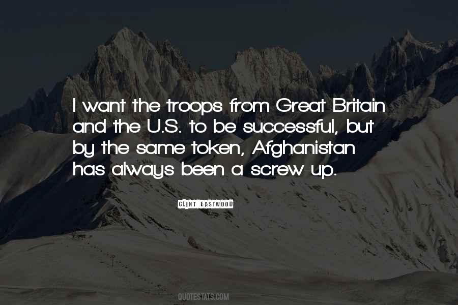 Quotes About Troops #1347754