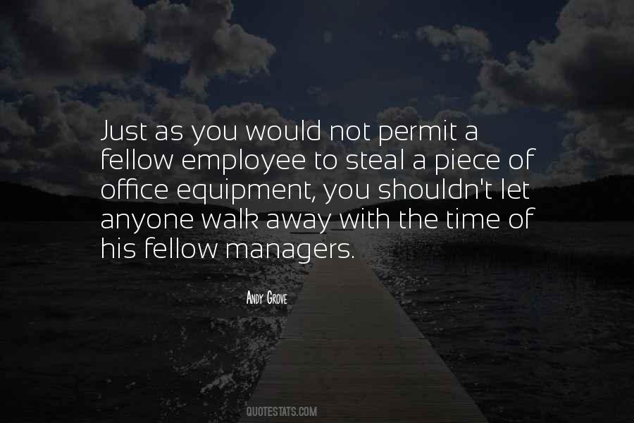 Quotes About Office Managers #1484339