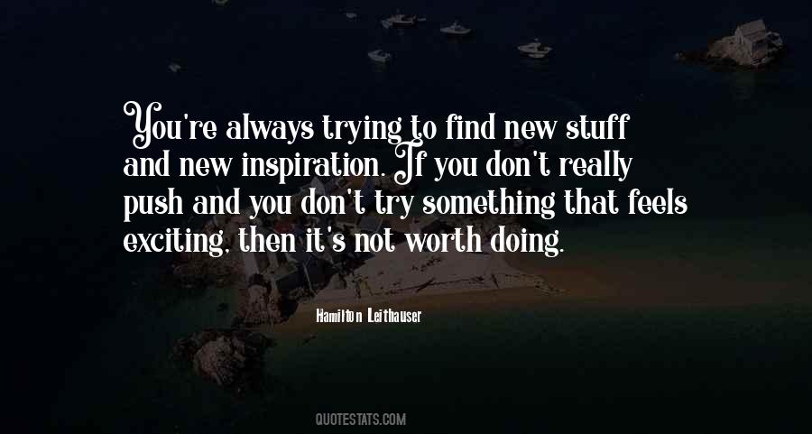 New Stuff Quotes #1143216