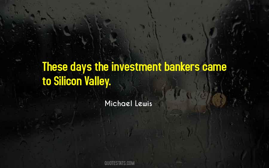 Quotes About Investment Bankers #453949