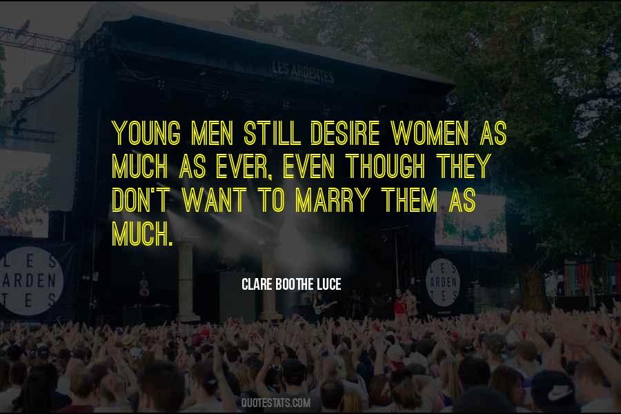 Young Men Quotes #1071382