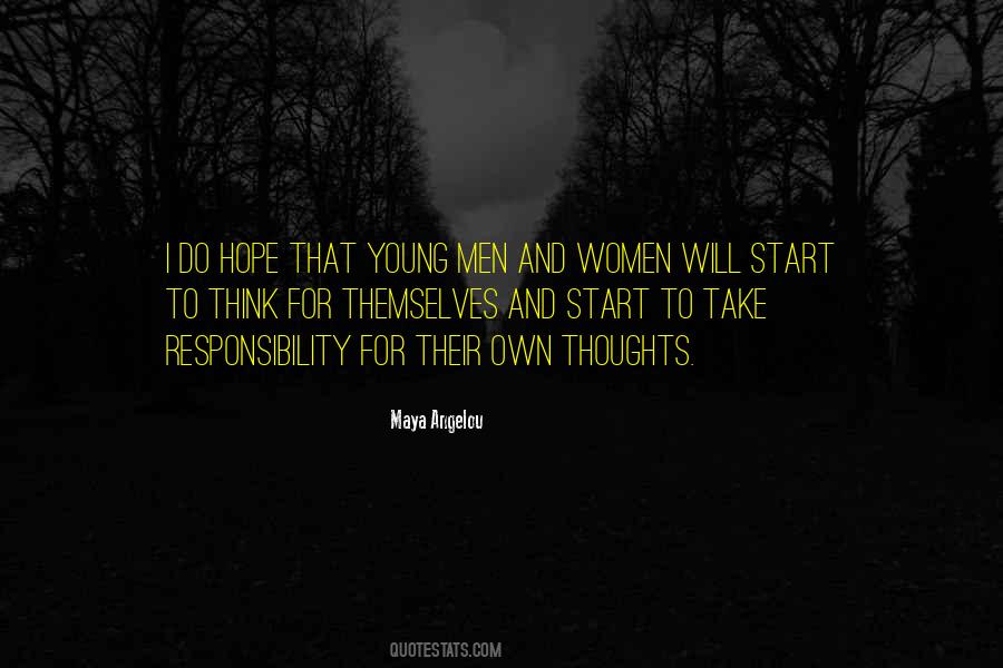 Young Men Quotes #1300390