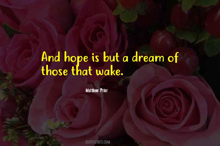 Quotes About Dream And Hope #174395