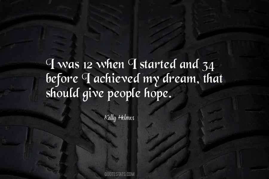 Quotes About Dream And Hope #240456