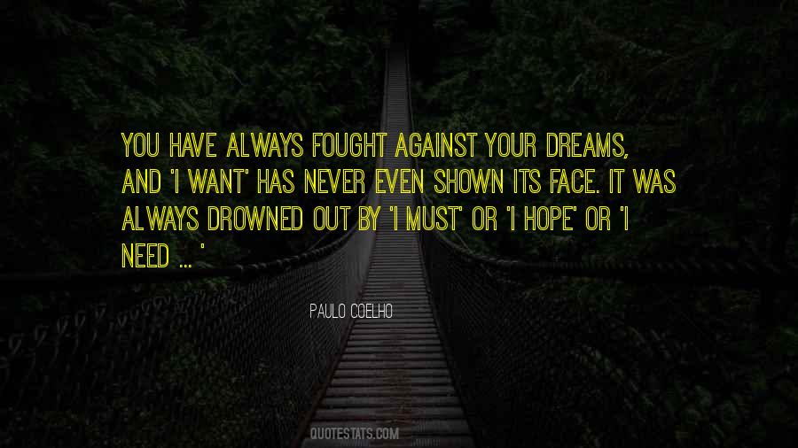 Quotes About Dream And Hope #679803 Quotes About Dream And Hope #679803