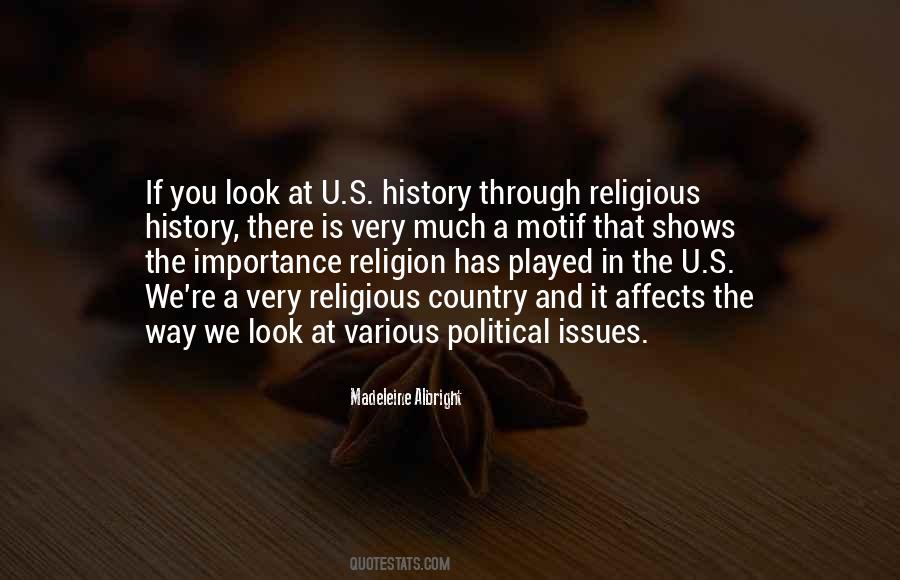 Quotes About U S History #278165